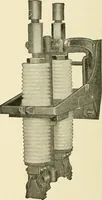 An illustration from Cyclopedia of applied electricity : a general reference work on direct-current generators and motors, storage batteries, electrochemistry, welding, electric wiring, meters, electric lighting, electric railways, power stations, switchboards, power transmission, alternating-current machinery, telegraphy, etc. (1916)