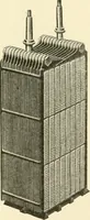 An illustration from Cyclopedia of applied electricity : a general reference work on direct-current generators and motors, storage batteries, electrochemistry, welding, electric wiring, meters, electric lighting, electric railways, power stations, switchboards, power transmission, alternating-current machinery, telegraphy, etc. (1916)