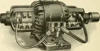 An illustration from Cyclopedia of applied electricity : a general reference work on direct-current generators and motors, storage batteries, electrochemistry, welding, electric wiring, meters, electric lighting, electric railways, power stations, switchboards, power transmission, alternating-current machinery, telegraphy, etc. (1916)