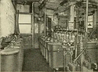 An illustration from Cyclopedia of applied electricity : a general reference work on direct-current generators and motors, storage batteries, electrochemistry, welding, electric wiring, meters, electric lighting, electric railways, power stations, switchboards, power transmission, alternating-current machinery, telegraphy, etc. (1916)