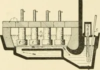 An illustration from Cyclopedia of applied electricity : a general reference work on direct-current generators and motors, storage batteries, electrochemistry, welding, electric wiring, meters, electric lighting, electric railways, power stations, switchboards, power transmission, alternating-current machinery, telegraphy, etc. (1916)