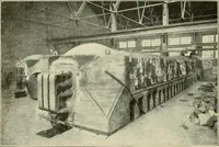An illustration from Cyclopedia of applied electricity : a general reference work on direct-current generators and motors, storage batteries, electrochemistry, welding, electric wiring, meters, electric lighting, electric railways, power stations, switchboards, power transmission, alternating-current machinery, telegraphy, etc. (1916)