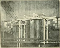 An illustration from Cyclopedia of applied electricity : a general reference work on direct-current generators and motors, storage batteries, electrochemistry, welding, electric wiring, meters, electric lighting, electric railways, power stations, switchboards, power transmission, alternating-current machinery, telegraphy, etc. (1916)