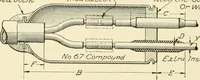 An illustration from Cyclopedia of applied electricity : a general reference work on direct-current generators and motors, storage batteries, electrochemistry, welding, electric wiring, meters, electric lighting, electric railways, power stations, switchboards, power transmission, alternating-current machinery, telegraphy, etc. (1916)
