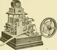 An illustration from Cyclopedia of applied electricity : a general reference work on direct-current generators and motors, storage batteries, electrochemistry, welding, electric wiring, meters, electric lighting, electric railways, power stations, switchboards, power transmission, alternating-current machinery, telegraphy, etc. (1916)
