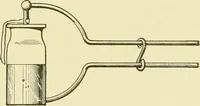 An illustration from Cyclopedia of applied electricity : a general reference work on direct-current generators and motors, storage batteries, electrochemistry, welding, electric wiring, meters, electric lighting, electric railways, power stations, switchboards, power transmission, alternating-current machinery, telegraphy, etc. (1916)