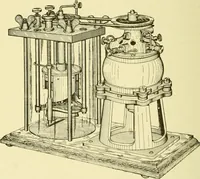 An illustration from Cyclopedia of applied electricity : a general reference work on direct-current generators and motors, storage batteries, electrochemistry, welding, electric wiring, meters, electric lighting, electric railways, power stations, switchboards, power transmission, alternating-current machinery, telegraphy, etc. (1916)