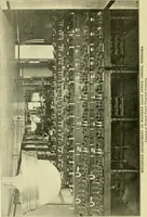 An illustration from Cyclopedia of applied electricity : a general reference work on direct-current generators and motors, storage batteries, electrochemistry, welding, electric wiring, meters, electric lighting, electric railways, power stations, switchboards, power transmission, alternating-current machinery, telegraphy, etc. (1916)