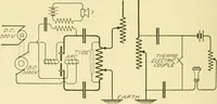 An illustration from Cyclopedia of applied electricity : a general reference work on direct-current generators and motors, storage batteries, electrochemistry, welding, electric wiring, meters, electric lighting, electric railways, power stations, switchboards, power transmission, alternating-current machinery, telegraphy, etc. (1916)