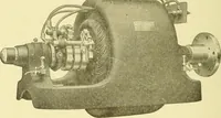 An illustration from Cyclopedia of applied electricity : a general reference work on direct-current generators and motors, storage batteries, electrochemistry, welding, electric wiring, meters, electric lighting, electric railways, power stations, switchboards, power transmission, alternating-current machinery, telegraphy, etc. (1916)