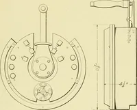 An illustration from Cyclopedia of applied electricity : a general reference work on direct-current generators and motors, storage batteries, electrochemistry, welding, electric wiring, meters, electric lighting, electric railways, power stations, switchboards, power transmission, alternating-current machinery, telegraphy, etc. (1916)