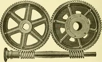 An illustration from Cyclopedia of applied electricity : a general reference work on direct-current generators and motors, storage batteries, electrochemistry, welding, electric wiring, meters, electric lighting, electric railways, power stations, switchboards, power transmission, alternating-current machinery, telegraphy, etc. (1916)