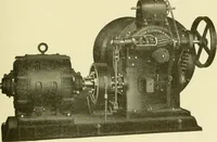 An illustration from Cyclopedia of applied electricity : a general reference work on direct-current generators and motors, storage batteries, electrochemistry, welding, electric wiring, meters, electric lighting, electric railways, power stations, switchboards, power transmission, alternating-current machinery, telegraphy, etc. (1916)