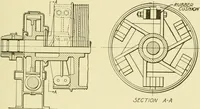 An illustration from Cyclopedia of applied electricity : a general reference work on direct-current generators and motors, storage batteries, electrochemistry, welding, electric wiring, meters, electric lighting, electric railways, power stations, switchboards, power transmission, alternating-current machinery, telegraphy, etc. (1916)