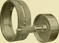 An illustration from Cyclopedia of applied electricity : a general reference work on direct-current generators and motors, storage batteries, electrochemistry, welding, electric wiring, meters, electric lighting, electric railways, power stations, switchboards, power transmission, alternating-current machinery, telegraphy, etc. (1916)