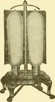 An illustration from Cyclopedia of applied electricity : a general reference work on direct-current generators and motors, storage batteries, electrochemistry, welding, electric wiring, meters, electric lighting, electric railways, power stations, switchboards, power transmission, alternating-current machinery, telegraphy, etc. (1916)