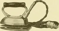 An illustration from Cyclopedia of applied electricity : a general reference work on direct-current generators and motors, storage batteries, electrochemistry, welding, electric wiring, meters, electric lighting, electric railways, power stations, switchboards, power transmission, alternating-current machinery, telegraphy, etc. (1916)