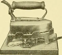 An illustration from Cyclopedia of applied electricity : a general reference work on direct-current generators and motors, storage batteries, electrochemistry, welding, electric wiring, meters, electric lighting, electric railways, power stations, switchboards, power transmission, alternating-current machinery, telegraphy, etc. (1916)