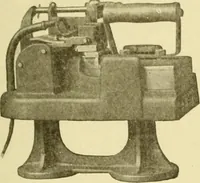 An illustration from Cyclopedia of applied electricity : a general reference work on direct-current generators and motors, storage batteries, electrochemistry, welding, electric wiring, meters, electric lighting, electric railways, power stations, switchboards, power transmission, alternating-current machinery, telegraphy, etc. (1916)
