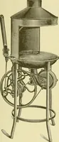 An illustration from Cyclopedia of applied electricity : a general reference work on direct-current generators and motors, storage batteries, electrochemistry, welding, electric wiring, meters, electric lighting, electric railways, power stations, switchboards, power transmission, alternating-current machinery, telegraphy, etc. (1916)