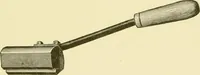 An illustration from Cyclopedia of applied electricity : a general reference work on direct-current generators and motors, storage batteries, electrochemistry, welding, electric wiring, meters, electric lighting, electric railways, power stations, switchboards, power transmission, alternating-current machinery, telegraphy, etc. (1916)