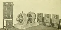 An illustration from Cyclopedia of applied electricity : a general reference work on direct-current generators and motors, storage batteries, electrochemistry, welding, electric wiring, meters, electric lighting, electric railways, power stations, switchboards, power transmission, alternating-current machinery, telegraphy, etc. (1916)