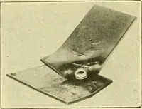 An illustration from Cyclopedia of applied electricity : a general reference work on direct-current generators and motors, storage batteries, electrochemistry, welding, electric wiring, meters, electric lighting, electric railways, power stations, switchboards, power transmission, alternating-current machinery, telegraphy, etc. (1916)