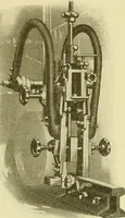 An illustration from Cyclopedia of applied electricity : a general reference work on direct-current generators and motors, storage batteries, electrochemistry, welding, electric wiring, meters, electric lighting, electric railways, power stations, switchboards, power transmission, alternating-current machinery, telegraphy, etc. (1916)
