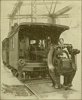 An illustration from Cyclopedia of applied electricity : a general reference work on direct-current generators and motors, storage batteries, electrochemistry, welding, electric wiring, meters, electric lighting, electric railways, power stations, switchboards, power transmission, alternating-current machinery, telegraphy, etc. (1916)