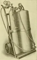 An illustration from Cyclopedia of applied electricity : a general reference work on direct-current generators and motors, storage batteries, electrochemistry, welding, electric wiring, meters, electric lighting, electric railways, power stations, switchboards, power transmission, alternating-current machinery, telegraphy, etc. (1916)