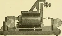 An illustration from Cyclopedia of applied electricity : a general reference work on direct-current generators and motors, storage batteries, electrochemistry, welding, electric wiring, meters, electric lighting, electric railways, power stations, switchboards, power transmission, alternating-current machinery, telegraphy, etc. (1916)