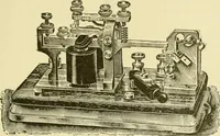 An illustration from Cyclopedia of applied electricity : a general reference work on direct-current generators and motors, storage batteries, electrochemistry, welding, electric wiring, meters, electric lighting, electric railways, power stations, switchboards, power transmission, alternating-current machinery, telegraphy, etc. (1916)