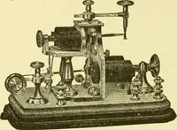 An illustration from Cyclopedia of applied electricity : a general reference work on direct-current generators and motors, storage batteries, electrochemistry, welding, electric wiring, meters, electric lighting, electric railways, power stations, switchboards, power transmission, alternating-current machinery, telegraphy, etc. (1916)