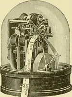 An illustration from Cyclopedia of applied electricity : a general reference work on direct-current generators and motors, storage batteries, electrochemistry, welding, electric wiring, meters, electric lighting, electric railways, power stations, switchboards, power transmission, alternating-current machinery, telegraphy, etc. (1916)