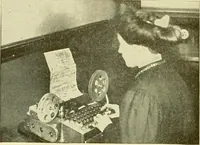 An illustration from Cyclopedia of applied electricity : a general reference work on direct-current generators and motors, storage batteries, electrochemistry, welding, electric wiring, meters, electric lighting, electric railways, power stations, switchboards, power transmission, alternating-current machinery, telegraphy, etc. (1916)