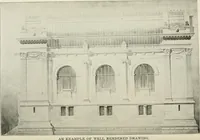 An illustration from Cyclopedia of architecture, carpentry, and building : a general reference work (1912)