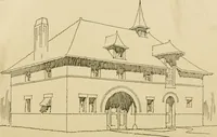 An illustration from Cyclopedia of architecture, carpentry, and building : a general reference work ... (1907)