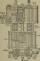 An illustration from Cyclopedia of locomotive engineering, with examination questions and answers; a practical manual on the construction care and management of modern locomotives (1916)