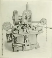 An illustration from Cyclopedia of mechanical engineering; a general reference work. Editor-in-chief Howard Monroe Raymond. Assisted by a corps of mechanical engineers, technical experts, and designers of the highest professional standing (1908)