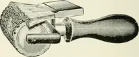 An illustration from Cyclopedia of painting : containing useful and valuable information on the following subjects : adulteration of paint, blistering of paint, brushes, calcimining, carriage painting, china painting, colors, color harmony, color mixing, color testing, exterior painting, gilding, graining, house painting, marbling, mildew, oils and driers, oil painting on glass, painting a bath tub, painting in distemper, paperhanger's tools, paperhanging, pigments, plain oil painting, primary colors, priming, scenic painting, sign painting, stains, staining, stencilling, turpentine, varnishes, varnishing, water color painting, when not to paint, practical points on painting, useful information (1908)