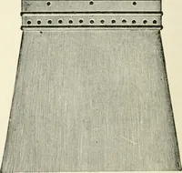 An illustration from Cyclopedia of painting : containing useful and valuable information on the following subjects : adulteration of paint, blistering of paint, brushes, calcimining, carriage painting, china painting, colors, color harmony, color mixing, color testing, exterior painting, gilding, graining, house painting, marbling, mildew, oils and driers, oil painting on glass, painting a bath tub, painting in distemper, paperhanger's tools, paperhanging, pigments, plain oil painting, primary colors, priming, scenic painting, sign painting, stains, staining, stencilling, turpentine, varnishes, varnishing, water color painting, when not to paint, practical points on painting, useful information (1908)