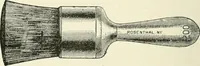 An illustration from Cyclopedia of painting : containing useful and valuable information on the following subjects : adulteration of paint, blistering of paint, brushes, calcimining, carriage painting, china painting, colors, color harmony, color mixing, color testing, exterior painting, gilding, graining, house painting, marbling, mildew, oils and driers, oil painting on glass, painting a bath tub, painting in distemper, paperhanger's tools, paperhanging, pigments, plain oil painting, primary colors, priming, scenic painting, sign painting, stains, staining, stencilling, turpentine, varnishes, varnishing, water color painting, when not to paint, practical points on painting, useful information (1908)