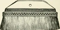 An illustration from Cyclopedia of painting : containing useful and valuable information on the following subjects : adulteration of paint, blistering of paint, brushes, calcimining, carriage painting, china painting, colors, color harmony, color mixing, color testing, exterior painting, gilding, graining, house painting, marbling, mildew, oils and driers, oil painting on glass, painting a bath tub, painting in distemper, paperhanger's tools, paperhanging, pigments, plain oil painting, primary colors, priming, scenic painting, sign painting, stains, staining, stencilling, turpentine, varnishes, varnishing, water color painting, when not to paint, practical points on painting, useful information (1908)