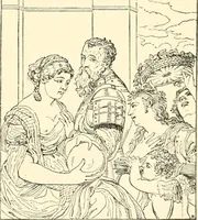 An illustration from Cyclopedia of painters and paintings (1913)