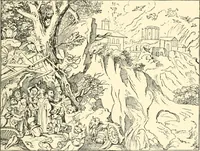 An illustration from Cyclopedia of painters and paintings (1913)