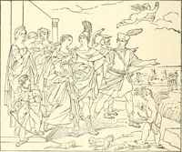 An illustration from Cyclopedia of painters and paintings (1913)
