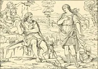 An illustration from Cyclopedia of painters and paintings (1913)