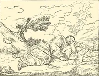 An illustration from Cyclopedia of painters and paintings (1913)