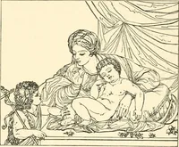 An illustration from Cyclopedia of painters and paintings (1913)