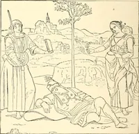 An illustration from Cyclopedia of painters and paintings (1913)